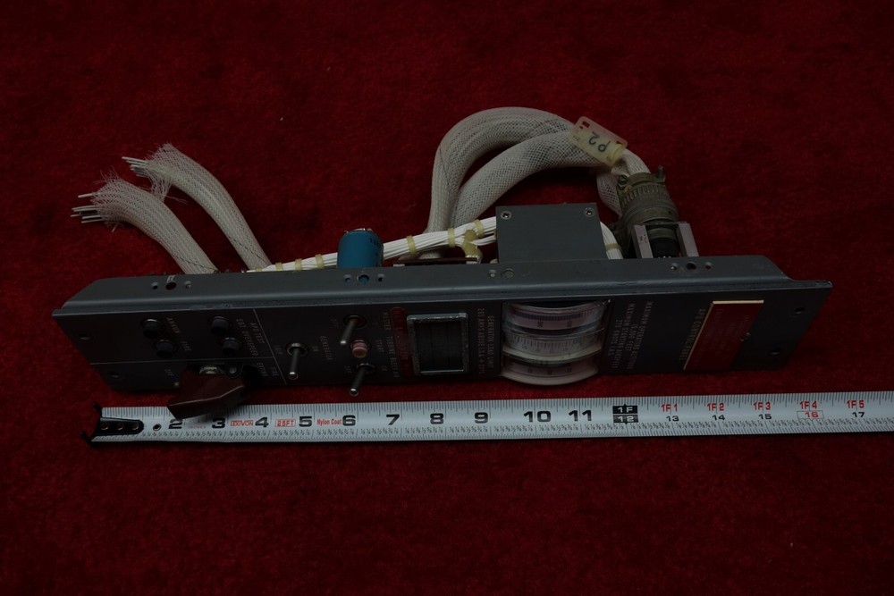 British Aerospace HA125-700A APU Switch Panel