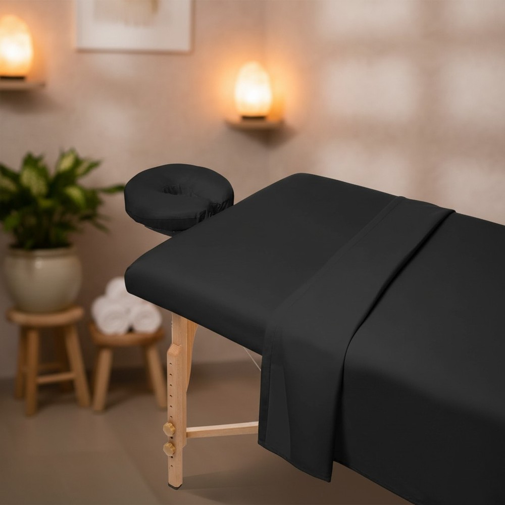 Durable and Washable Microfiber Massage Sheet Set - Complete 3-Piece Collection