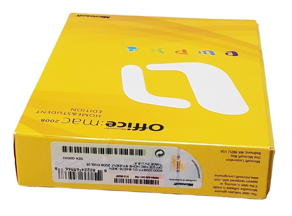 Microsoft Office Mac 2008 with Microsoft Expression Media