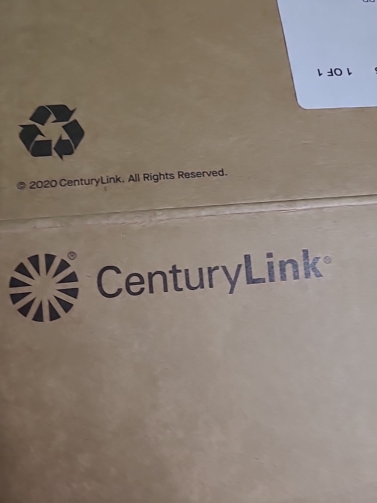 New Century Link Modem (BIN E)