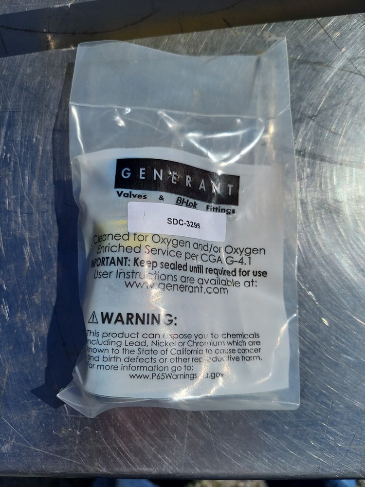 Generant SDC-3295 Self Locking Cylinder Connector
