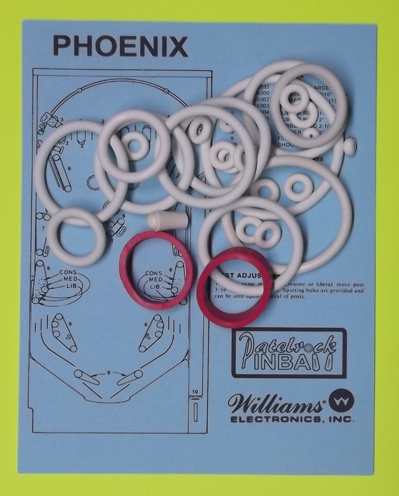 1978 Williams Phoenix pinball super kit