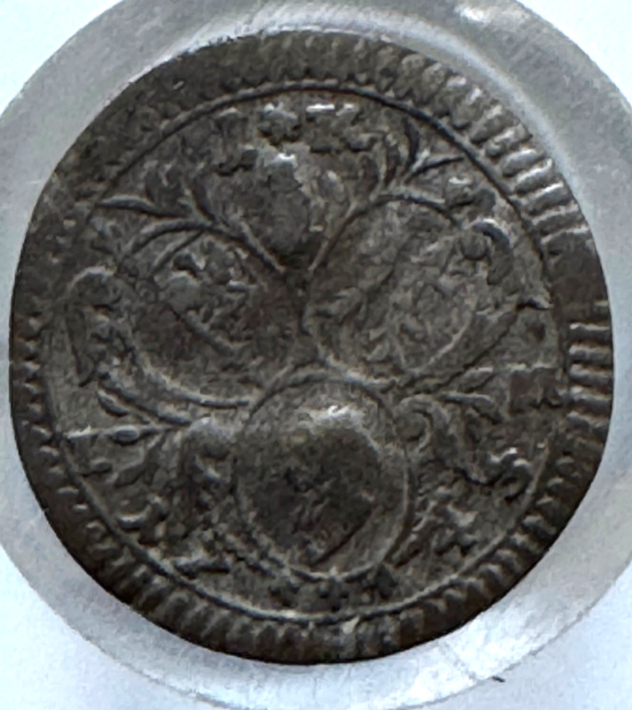 Spain ( ? )   Silver Coin 1.5cm - 0.5 Grams
