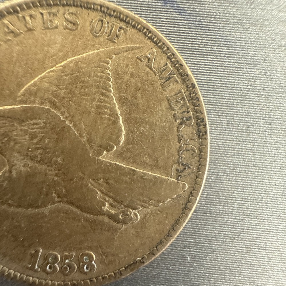 1858 Flying Eagle Cent #8174