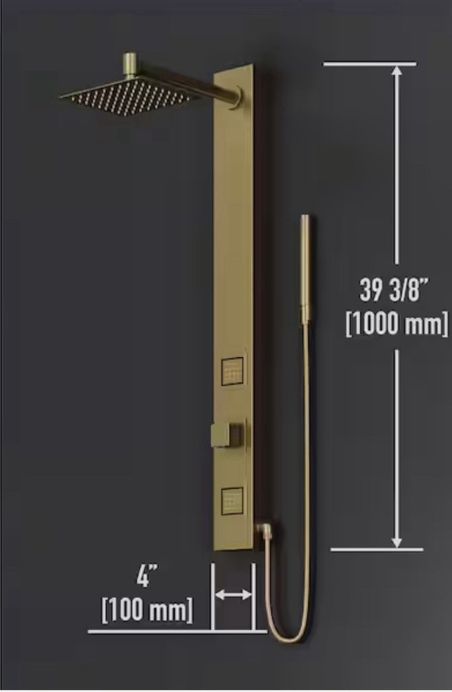 Vigo VG08014MG - Showerpanel Showers