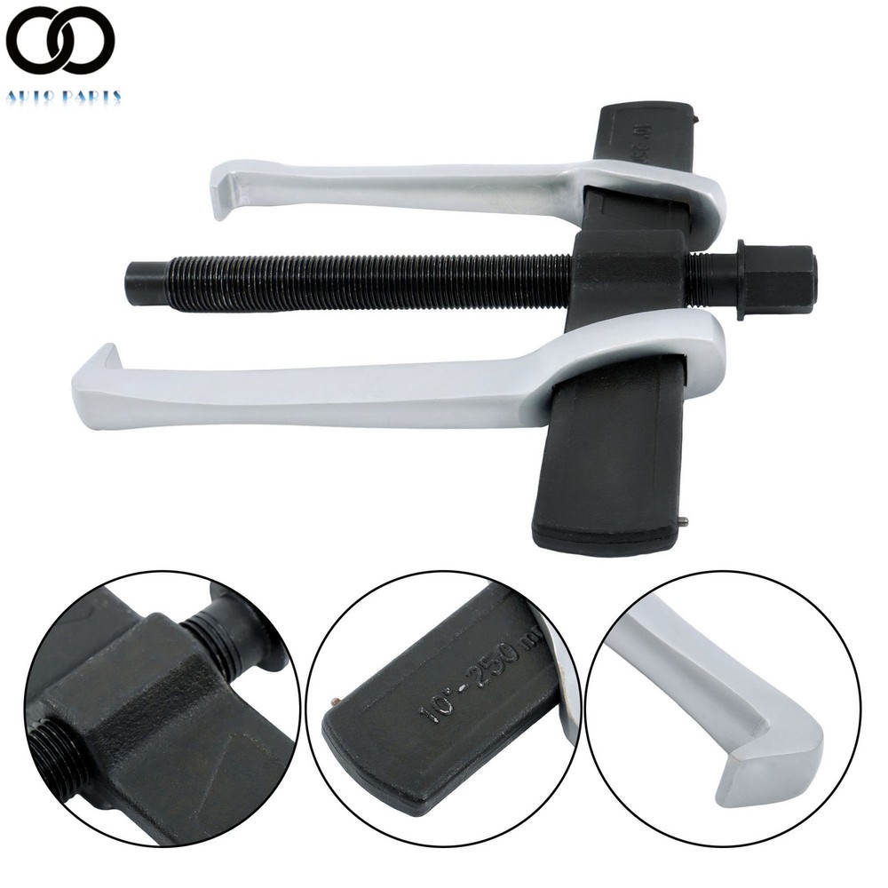 (10 Inches)Bearing Puller 2 Jaw Gear Puller Steering Wheel Puller Removal Tool