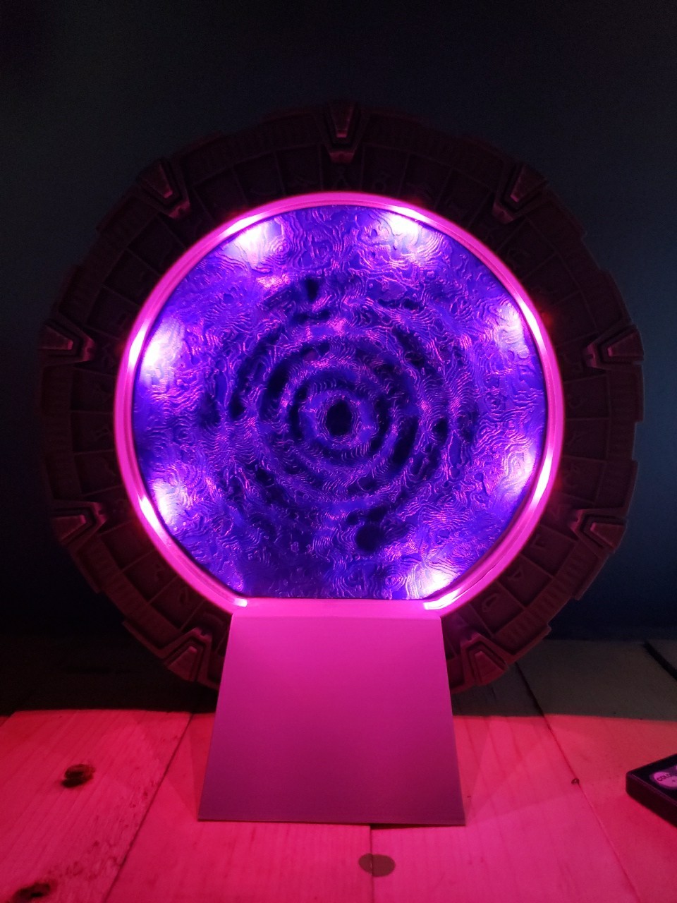 3D Printed 8.25" Stargate LED Decor - SG1 - Scifi - Novelty - Free Shipping -