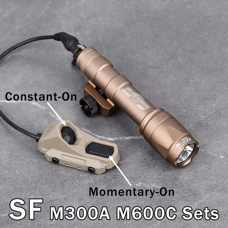 M300 M600 Flashlight With Dual Function Remote Switch Fit 20mm