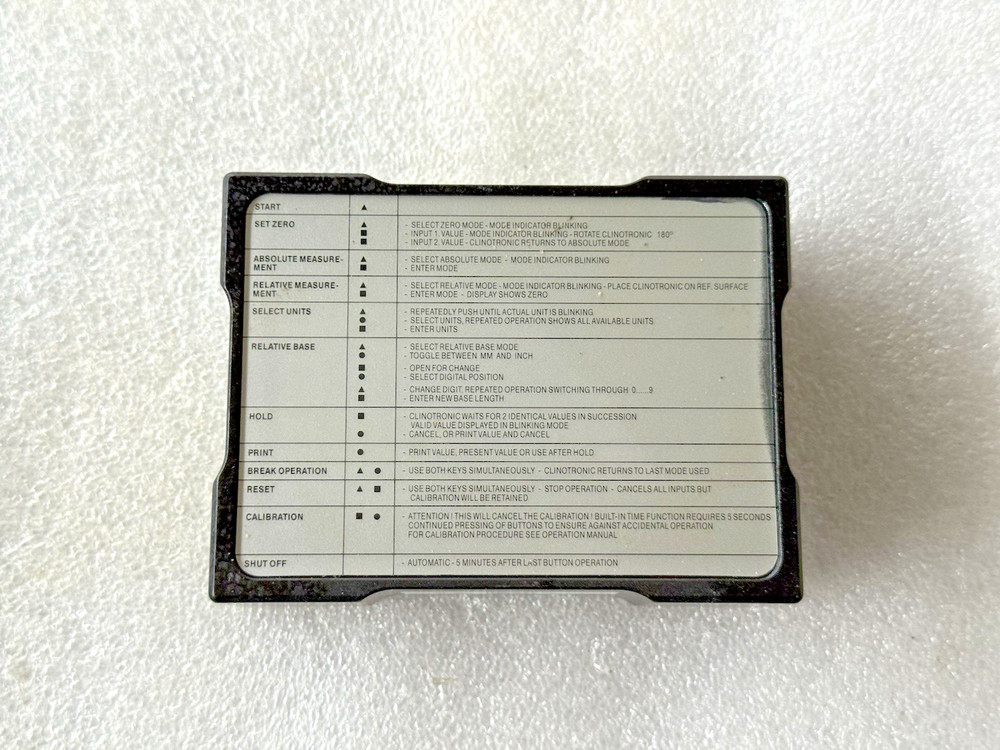 Digital Clinometer - Clinobevel 1 Tesa