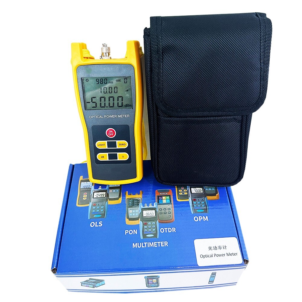 Handheld Optical Power Meter Tester Optical Power Measurements Range -70~+6 dBm