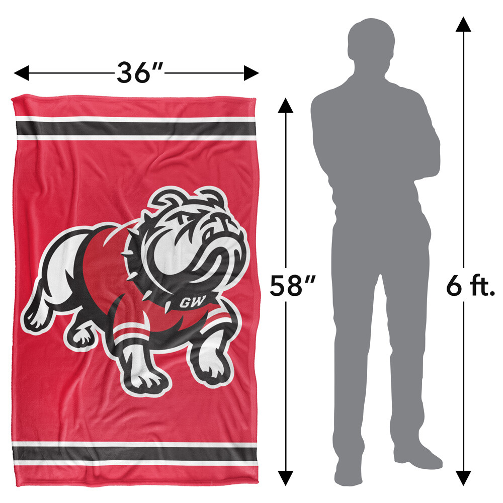 Gardner-Webb University Primary Logo Silky Touch Super Soft Throw Blanket