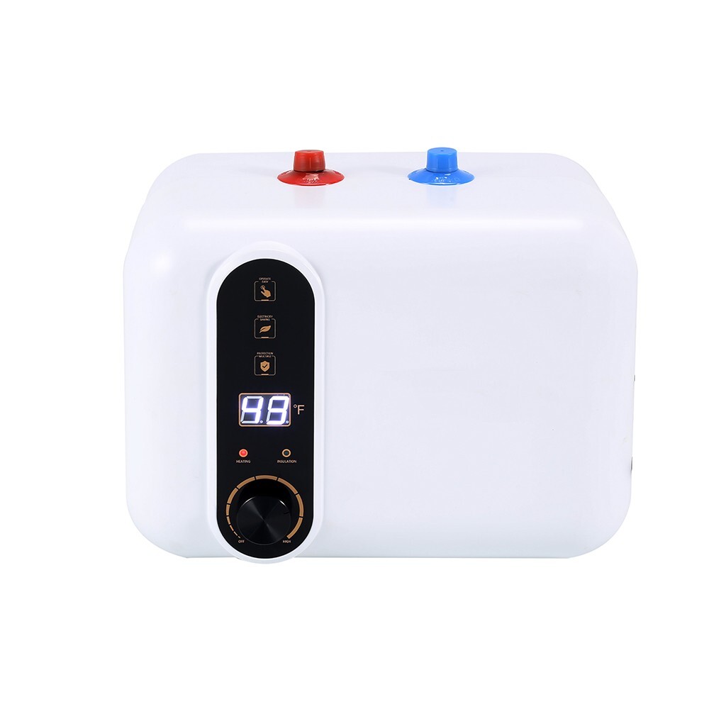 2 PCS Instant Digital Electric Water Heater Compact 2.6Gal Mini Storage Tank US