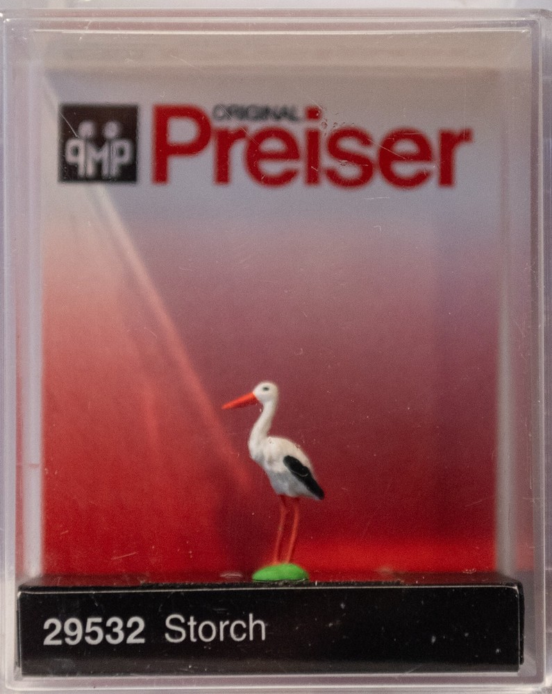 Preiser HO #29532 Animal -- Stork