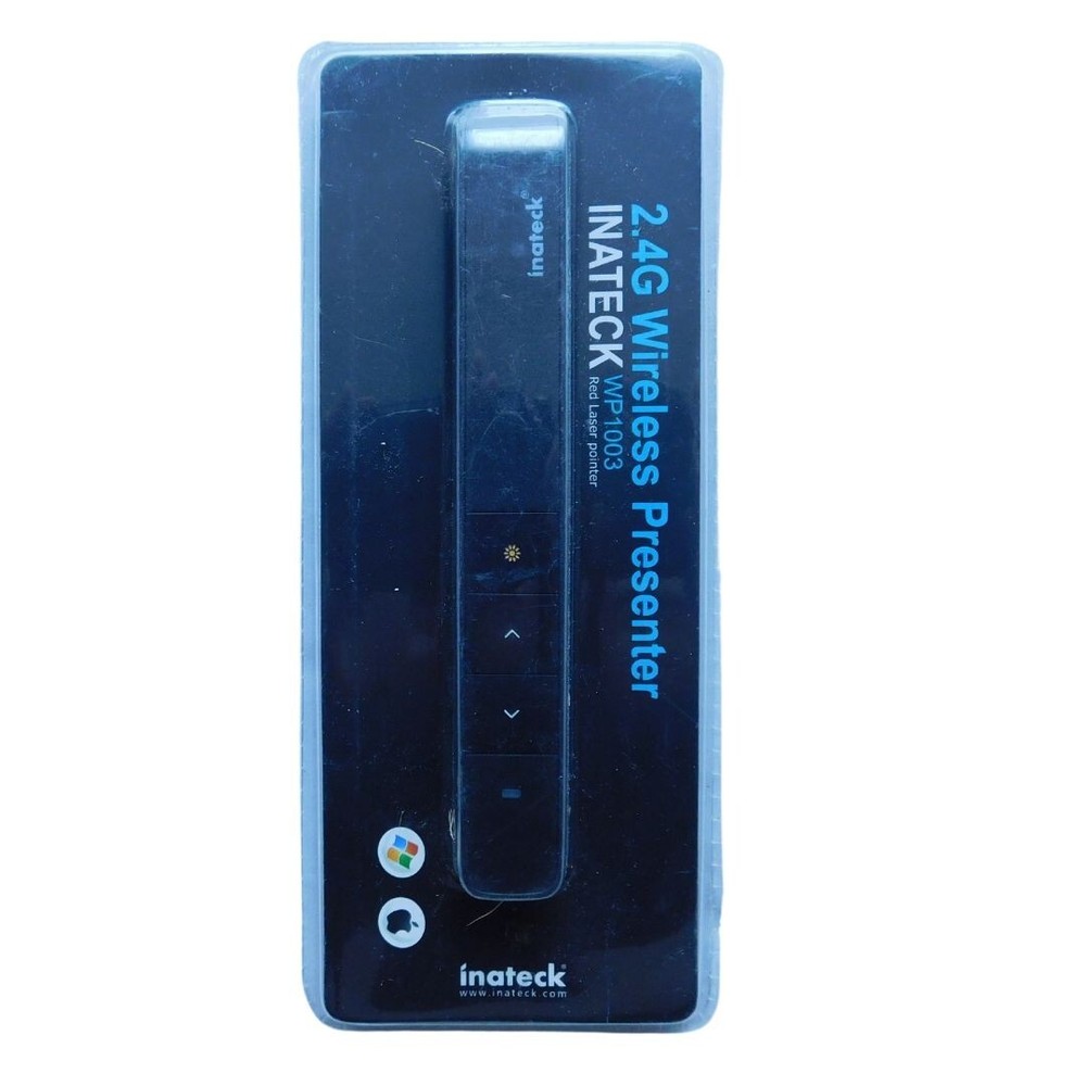 Inateck Wireless Presenter WP1003 Red Laser Pointer Clicker RF 2.4GH