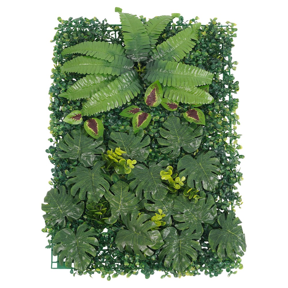 6PCS Artificial Greenery Wall Artificial Greenery Backdrop Wall Decor 40*60cm