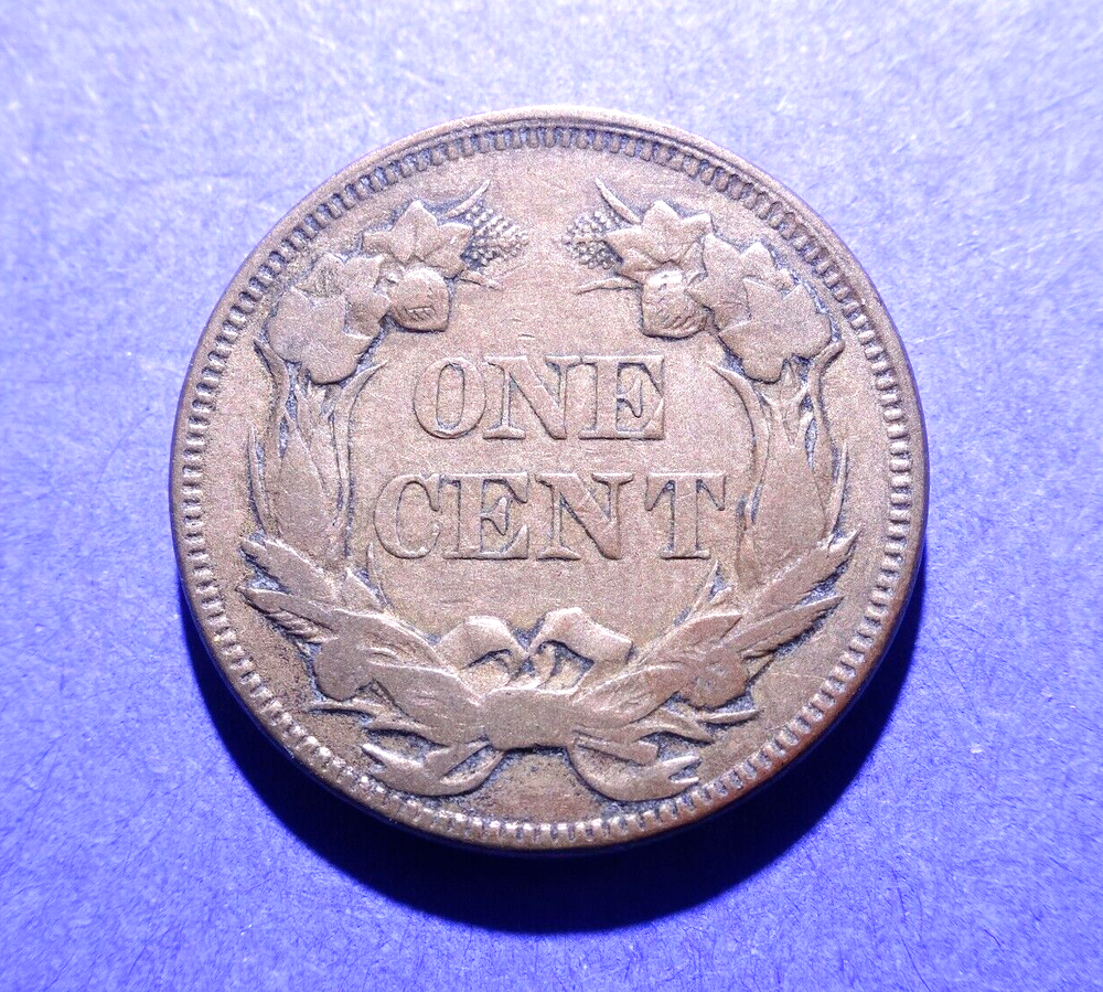 1857 Flying Eagle Cent VF