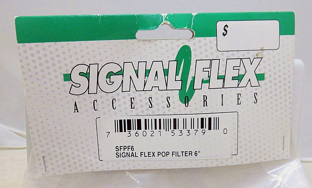 SIGNAL FLEX MICROPHONE MODEL SFPF6 POP FILTER 6" NEW!