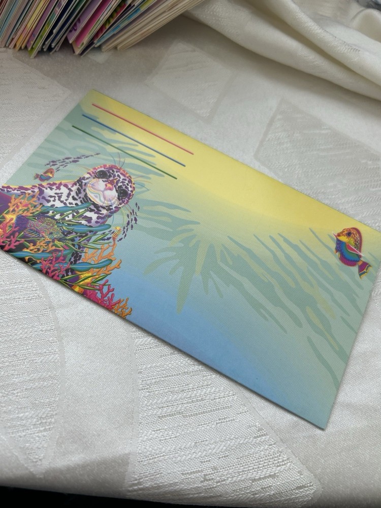 Vintage Lisa Frank Single Postalette