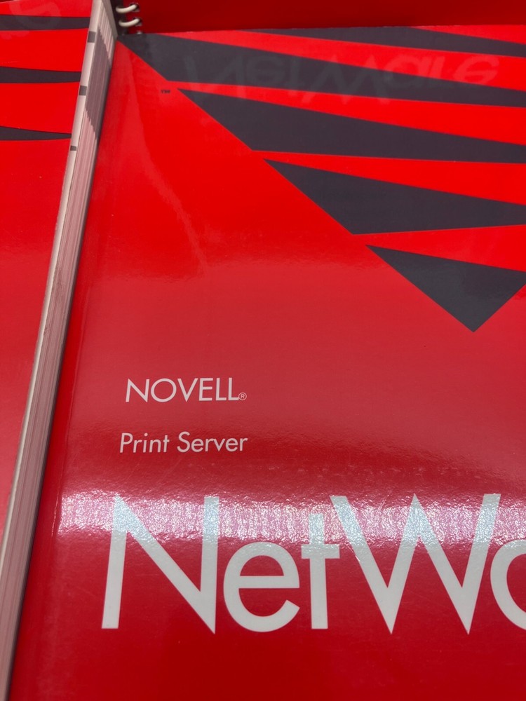 Rare Vintage Novell Netware Lot