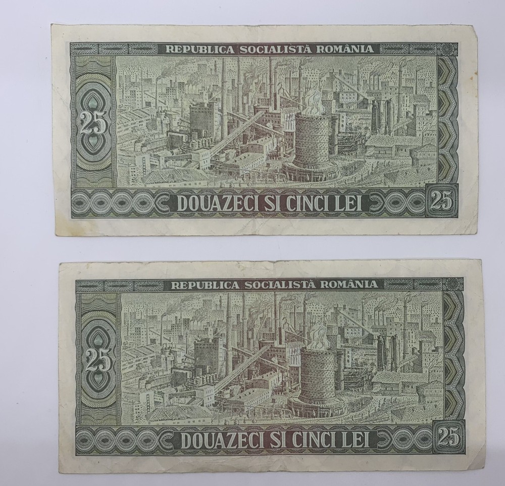 world paper money romania 1966