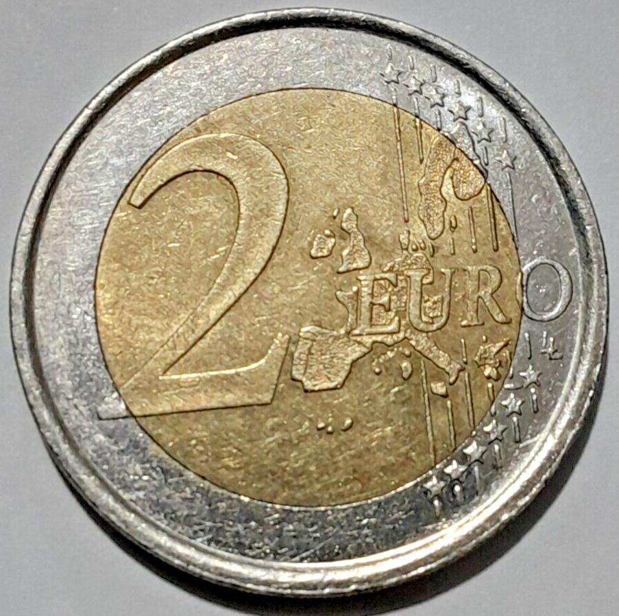 Spain 2 euro Coin 2003 Bi-Metallic