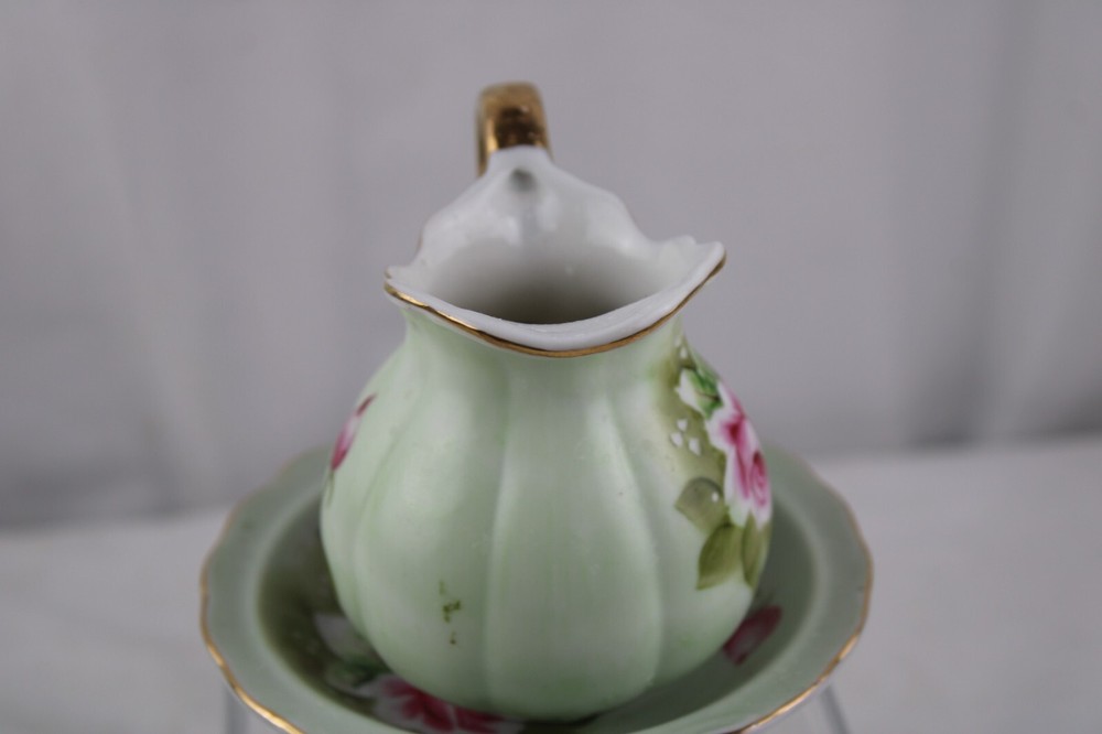 Lefton Roses Creamer Underplate 4577
