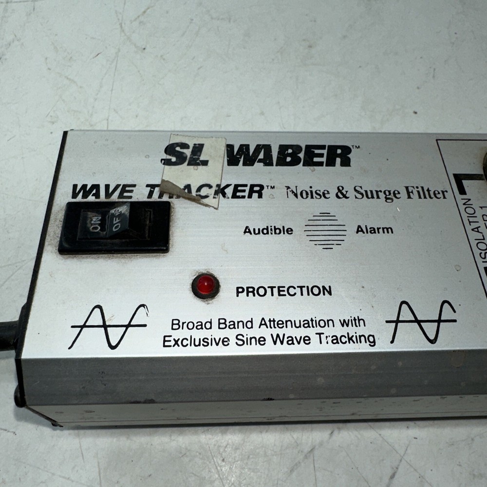 SL Waber Wave Tracker Noise & Surge Filter WT4 Untested
