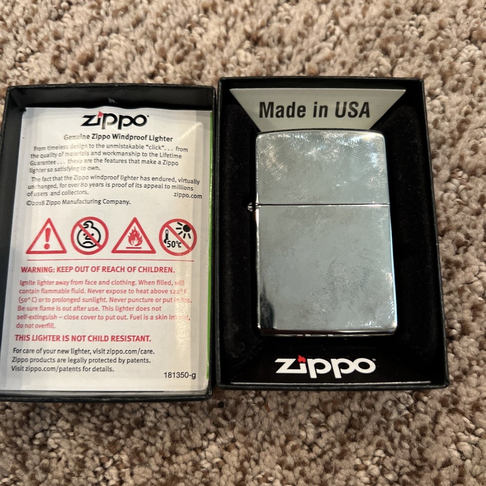 Zippo K 20 Lighter W/Original Box