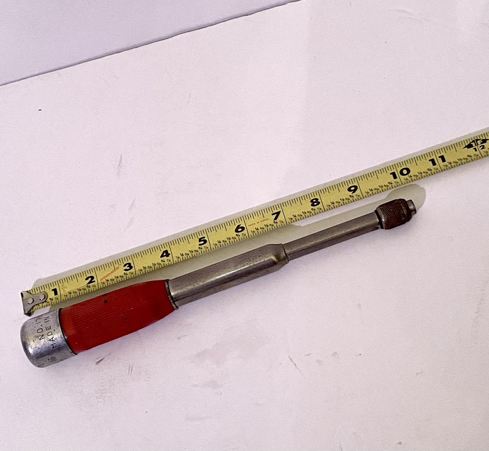 Millers Falls #170 Push Pull Drill 7 Bits USA