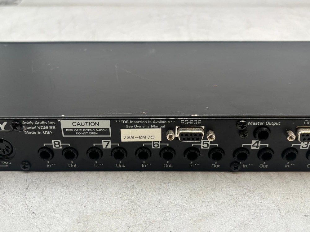 Ashly VCM-88 Eight Channel Matrixing Level Controller