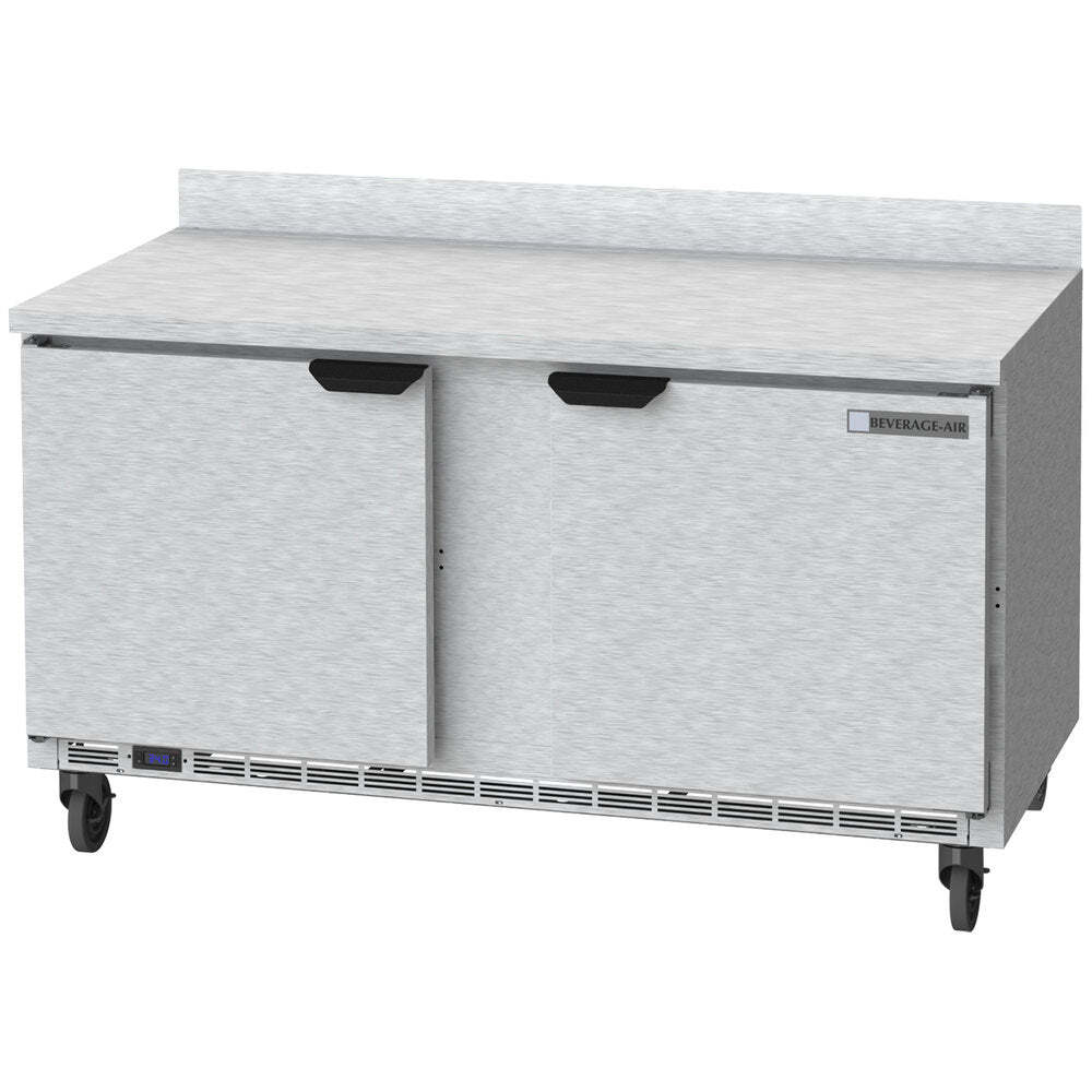 Beverage-Air 60" Two Door Worktop Refrigerator
