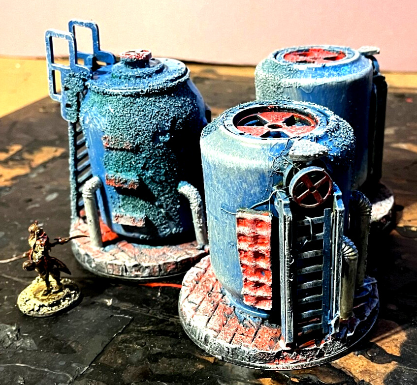 Sci-Fi Terrain pieces .30 – Tabletop Gaming scratch built.