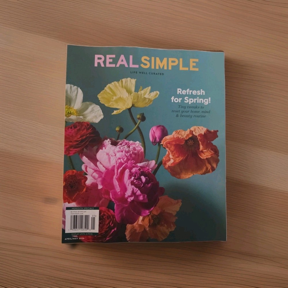 Real Simple Magazine Refresh For Spring!