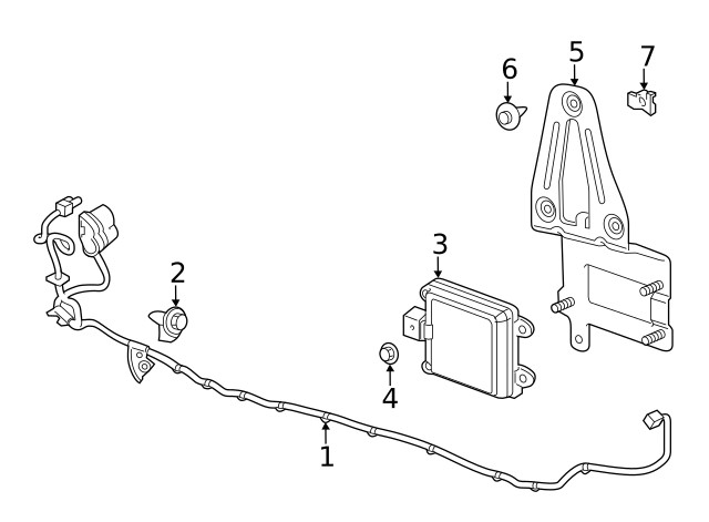 Genuine GM Harness 86797638