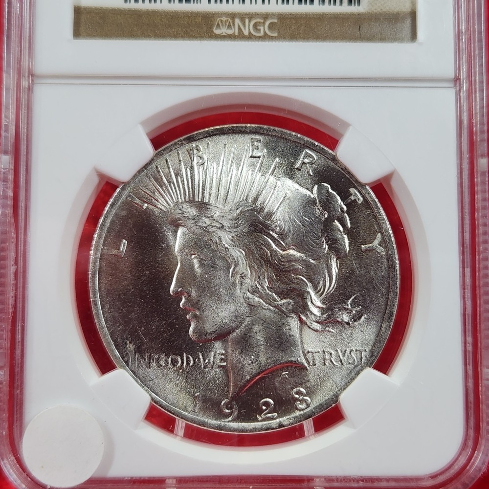 1923 Peace Silver Dollar NGC MS64