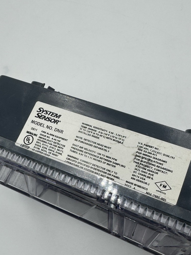 System Sensor Innovair DNR Duct Detector