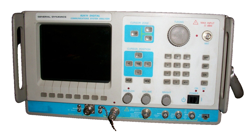 General Dynamics R2670 ( R2670) Digital Communications System Analyzer