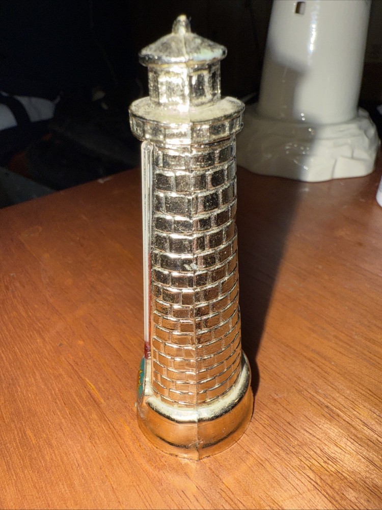 Lighthouse Silver Thermometer