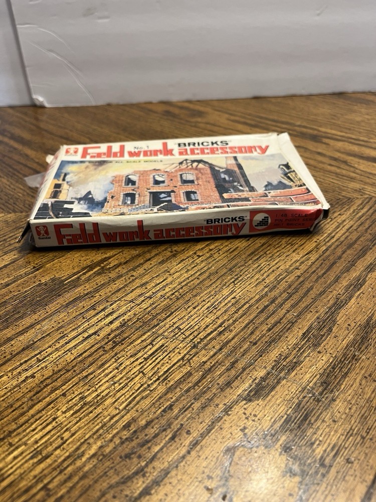 Vintage Bandai Fieldwork Accessory Bricks Building Model Kit