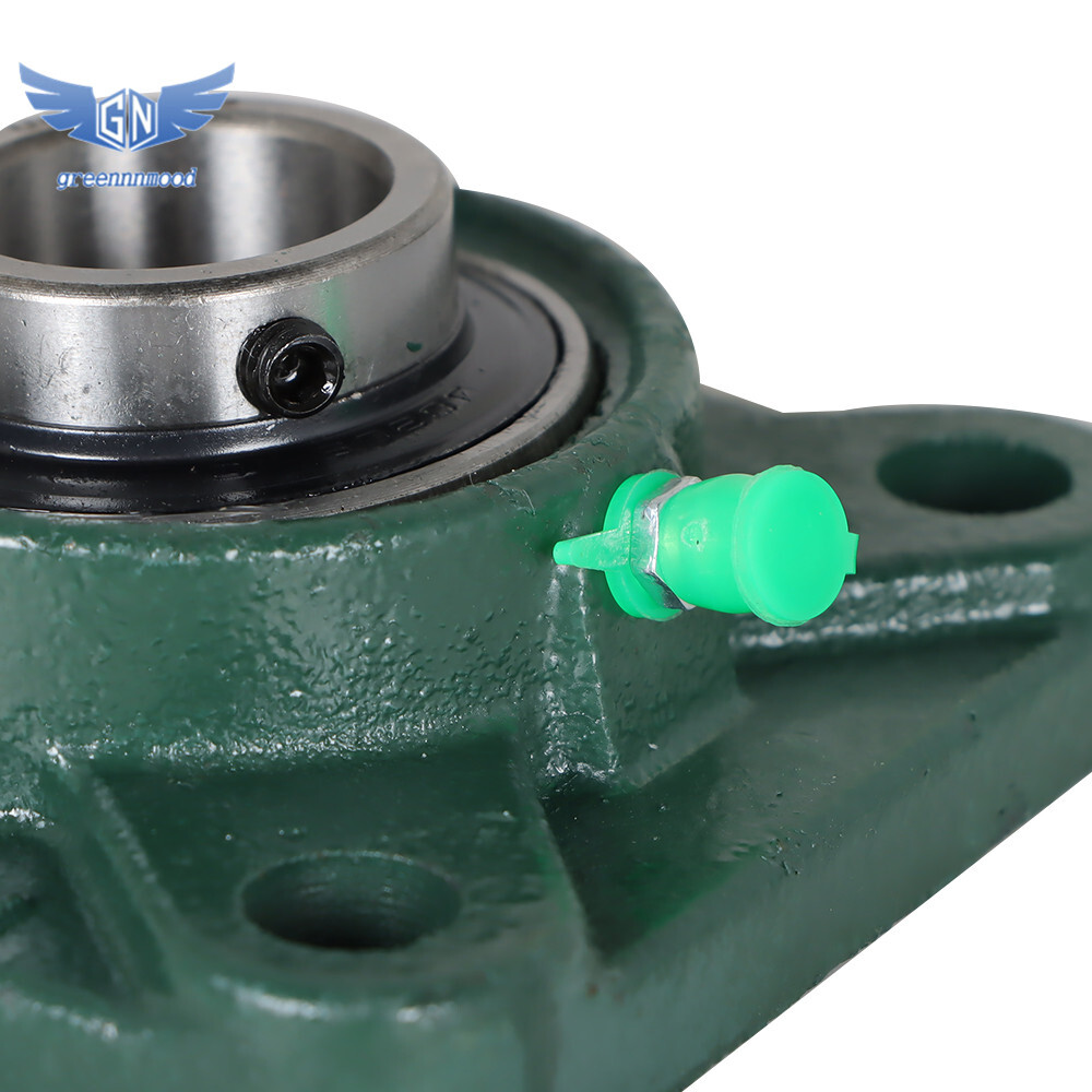 10 Pack UCF205-16 Pillow Block Flange Bearing 1" Bore 4 Bolt Solid Base US