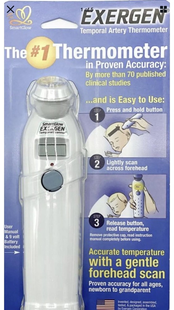 Exergen TAT-2000C Temporal Artery Thermometer