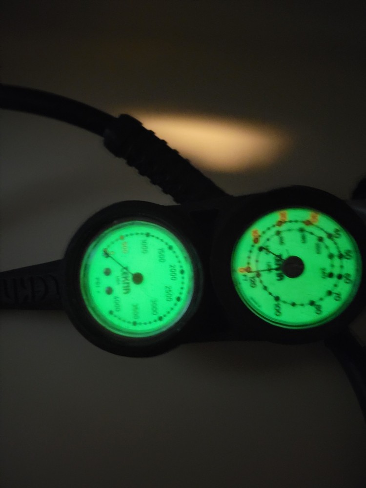 AQUALUNG TITAN Regulator, 1st, 2nd Stage, Computer, Compass, Pressure Untested