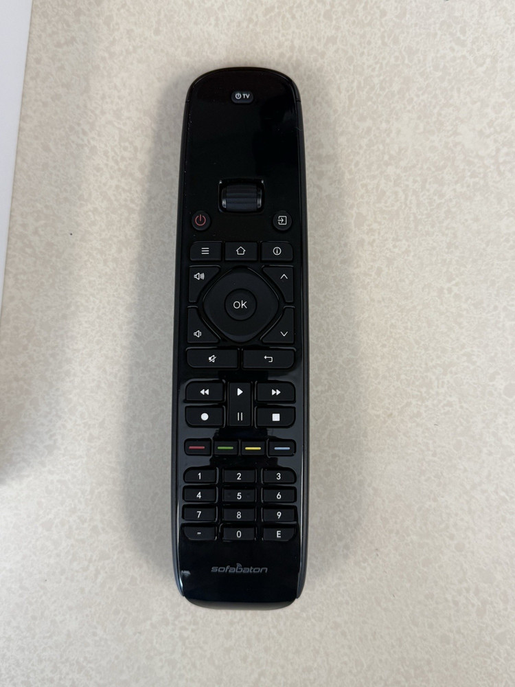 Sofabaton U2 Universal Remote Control W/ App Customization, Black