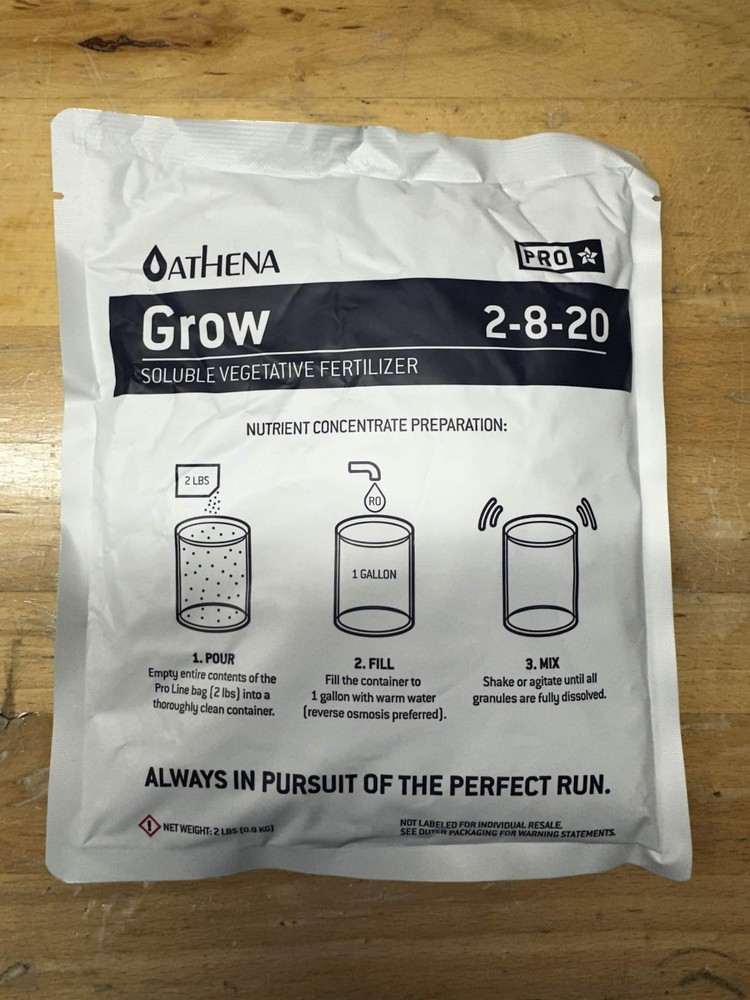 Athena Grow 2lb pouches