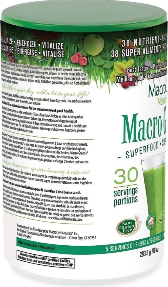 Macro Greens + Miracle Reds Bundle (60 Servings Total) – Raspberry Lemonade