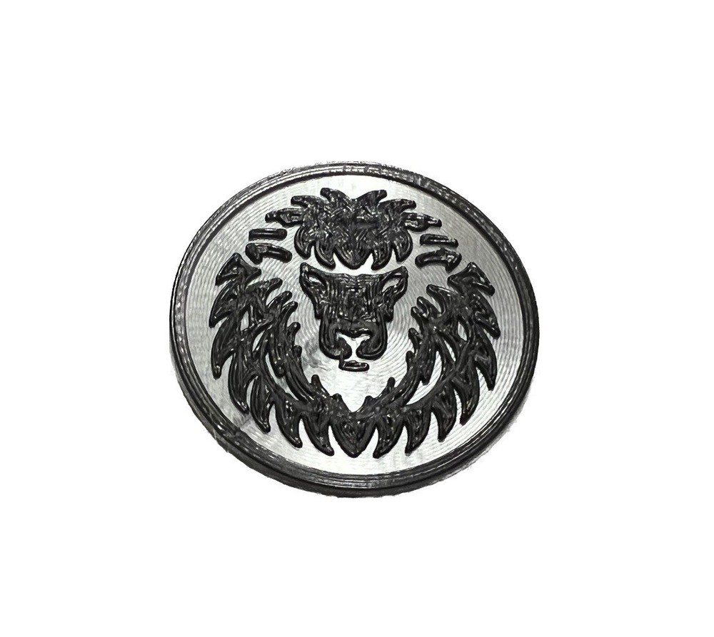 Lion Sheep Christian Keychain