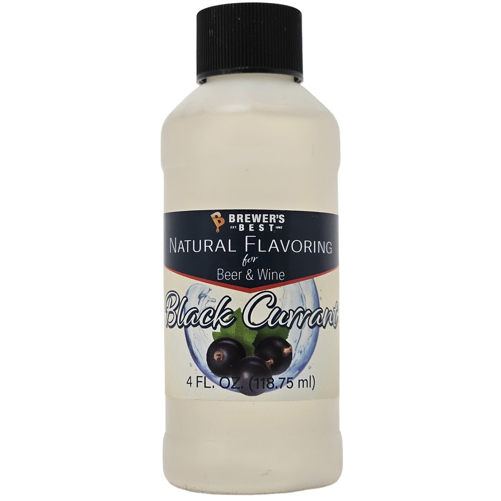 Brewer's Best Natural Beer and Wine Fruit Flavoring (Black Currant)