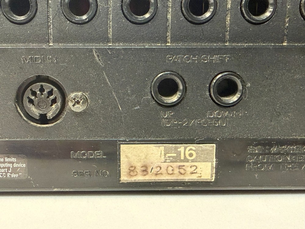 Roland PM‑16 Pad‑MIDI Interface Unit – Vintage Drum Trigger Module