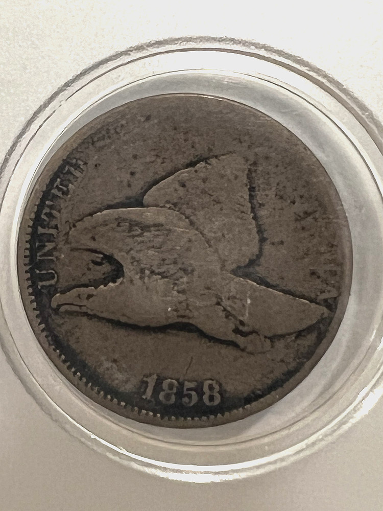1858 USA Flying Eagle Cent