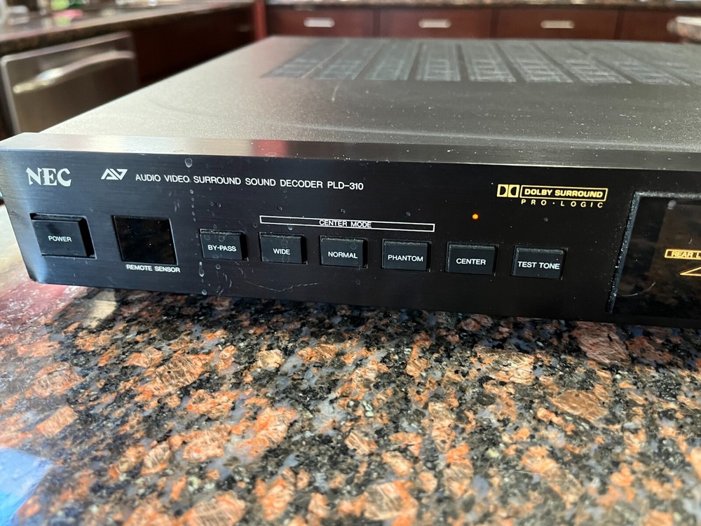 NEC PLD-310 Audio Video Surround Sound Decoder - Fully Tested EXCELLENT COND